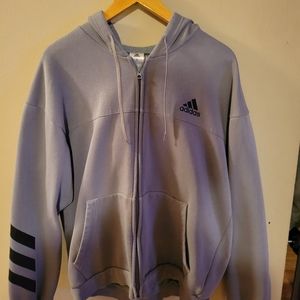 Adidas XL zip hoodie.